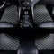HWLHWTSN Auto Fussmatten für Nissan Qashqai J11 2016-2021 wasserdichte, rutschfeste Autofußmatten Automatten Allwetter personalisiert,H