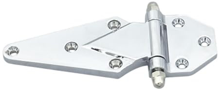 Colcolo Refrigerator Door Hinge Repair Part Small Freezer Hinge Door Lock Hinge Hardware for Roaster Freezer Industrial Box Oven