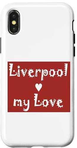 Liverpool my love Case for iPhone X/XS