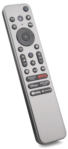 RMF-TX910U Sprachfernbedienung mit hintergrundbeleuchteten Tasten, Piepton-Ortungsfunktion, passend für Sony BRAVIA XR/KD/XR Serie X77L A95L X95L X93L A80L X90L A75L