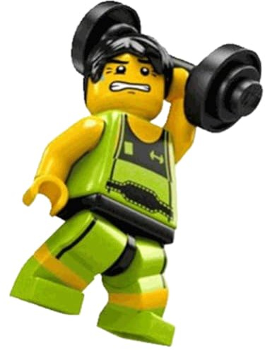 LEGO 8684 Sammelfigur: Gewichtheber Serie 2