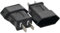InLine 3er Set Netzadapter USA, US-Stecker 2pin auf Euro-Buchse