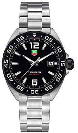 TAG Heuer WAZ1110.BA0875 Armbanduhr, Armband aus Edelstahl, silberfarben, Plata, Armband