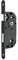 HERACLES - Coffre monopoint clé I axe 40mm noire sans gâche - HERACLES - .G838H077K4