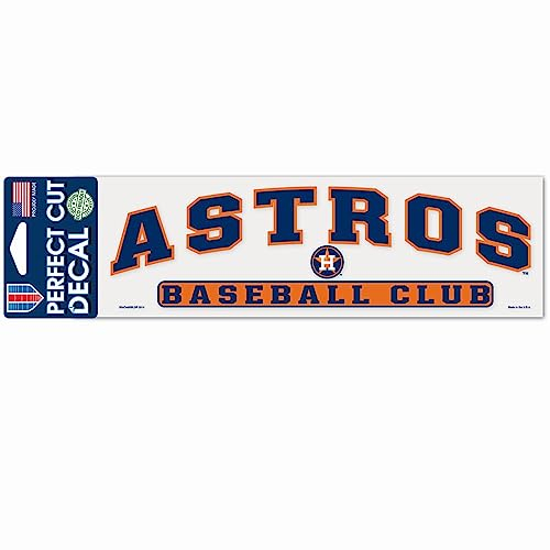 Wincraft MLB Perfect Cut Aufkleber 8x25cm Houston Astros