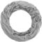 Compagno Damen Schal XXL lang aus Jersey mit lässigem open-cut Loop Loopschal Herbst Winter, SCHAL Farbe:Grau-meliert