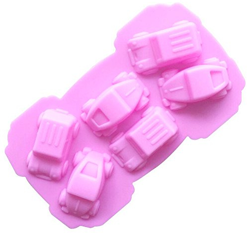 hemore Auto Kuchen Form Silikon Form für Candy Schokolade Backform 6 Mulden