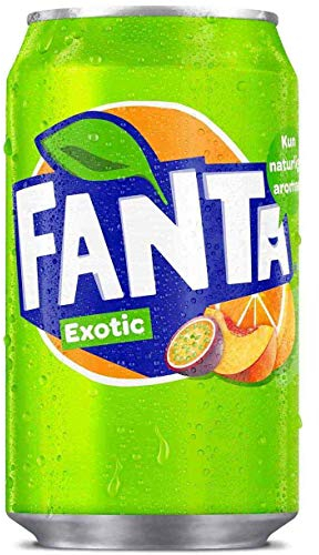 48 Dosen Fanta Exotic (48 x 0,33 L) (Deutschland (inkl. 12 € DPG Pfand)) EINWEG