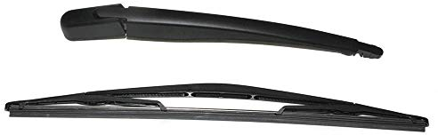 Heckscheibenwischer Scheibenwischer Hinten Heckwischerarm Scheibenwischerblätter Wischerarm Heck Wischer für Corsa C 2000 – 2006 Meriva A 2002 – 2010