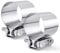 SPEEDWOW 3.0 Butt Joint Exhaust Sleeve Clamp Stainless Steel 2 Pieces