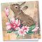 Ideen mit Herz Diamond-Painting-Grußkarte | 16 x 16 cm | 370 g/m² | inkl. Umschlag & Werkzeug (Hase & Blumen 01)