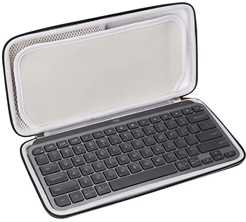 FBLFOBELI EVA Hard Storage Case for Logitech MX Keys Mini Minimalist Wireless Illuminated Keyboard, Travel Carrying Bag