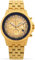 LOUIS XVI Aramis Frosted 1080 - Ø 43 mm - Herren Uhr - Wasserdicht - Uhr mit Saphirglas - Armband Gold - Zifferblatt Gold - Schweizer Quarzwerk