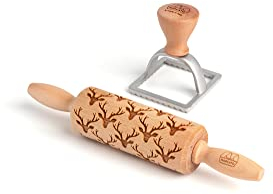 Marcato XPR-PROMO-008-ORO Kit à biscuits, Bois et aluminium, Jaune