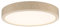 Paulmann 71052 LED Panel Cosara rund 15W IP44 1300lm 300mm Deckenleuchte in Beige Stoff/Kunststoff 3000K - Warmweiß Badleuchte