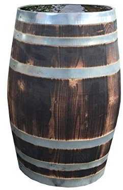 150 Liter Holzfass, neues Fass, Weinfass aus Kastanienholz vom Holzfass Baron (geflammt,geölt,geöffnet)