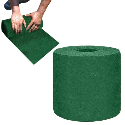 Biologisch Abbaubare Grassamen-matte Schnelle Pflanzenreparatur Grassamen-pad Ultraleichte Rasenmatte Ökologische Gartendecke 10 M X 0 2 M Kunstrasen-teppich Grassamen-matten-decke Ökologische