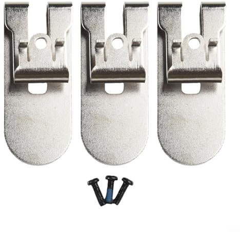 Emiif Kit de clip de gancho de cinturón N435687 para destornillador DCF620 DCF620B DCF622 DCF622 para taladro