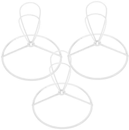 UKCOCO 3pièces Abat-jour Adaptateur Support Ampoule Rond Pour Lampe De Table Chevet Et Bureau Accessoires Diy Luminaire