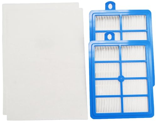 Sparesbarn 2x HEPA Filter AFS1W Kompatibel mit AEG/Electrolux/Philips/Tornado/Volta, UltraOne UltraSilencer VX6 VX7 VX8 VX9 Allergy Plus S Filter