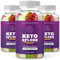 Ketoxplode Gummibärchen | Ketoxplode Fruchtgummies Original | mit natürlichem Kräutergeschmack mit Zitrusnote | Inhalt 60 Gummies (3x)