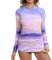 SURFEASY Rash Guard - Maglietta da donna a maniche lunghe, con protezione solare, ad asciugatura rapida, da surf, Oceano Viola, XXX-Large