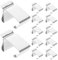 Veemoon Lights Gutter Hooks 20pcs Iron Holiday Lights Roof Hooks Light Clips Light Gutter Hangers Outdoor Lighting Hanging Clips for Garden Kitchen