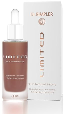 Dr. RIMPLER LIMITED Self-Tanning Drops 30ml - Bräunungs Tropfen zum Anreichern der Creme oder Bodylotion