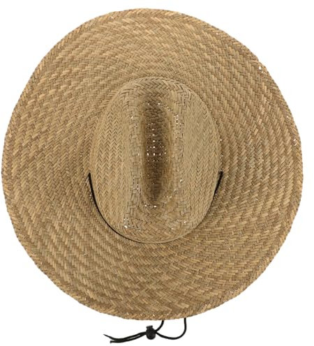 MAGICLULU Chapeau Pare-soleil Pratique À Large Bord Pour Femmes Et Hommes Chapeau De Paille Léger Et Respirant