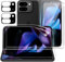 CAUHENYEE Protector de Pantalla para Google Pixel 9 Pro Fold Vidrio Templado, [2+2+2] Protector de Pantalla Externo + Protector de Pantalla Interno en TPU Suave + Protector de Cámara, Anti-Arañazos