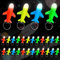 Shinybox Mini Raketen Taschenlampe, 24 Stück Bunt Mini Schlüsselanhänger Taschenlampe, Kindertaschenlampen Spielzeug für Kinder Party Mitgebsel Kindergeburtstag Gastgeschenk Geschenk