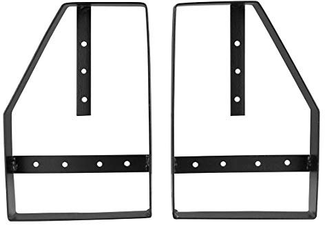 Halterung für Beleuchtungssatz | Metall | schwarz | 270x180 mm | Halter | Befestigung | für Beleuchtung | für Anhängerbeleuchtung | Anhänger | Trailer | PKW | Metallhalterung