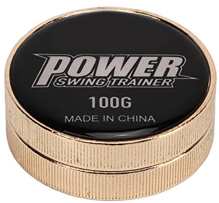 Powerti Tennisschläger Swing Gewicht Praxis Trainingstraining Aid Tennis Racquet Gewicht hinzufügen Geräte, die 100 g für Tennisspieler schwarz Stahlmaterial 39,5 x 16,5 mm erhöht