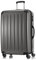 HAUPTSTADTKOFFER Alex - Großer Hartschalen-Koffer, TSA, 4 Doppel-Rollen, Trolley, Rollkoffer, Reisekoffer, Volumenerweiterung, 75 cm, 119 Liter, Titan
