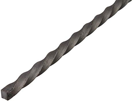 Alberts 432461 Vierkantstange | gedreht | Stahl | 1000 x 8 x 8 mm
