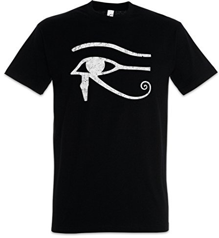 Urban Backwoods Eye of Horus Ii Sign Herren T-Shirt Schwarz Größe M