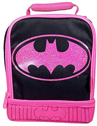 Thermos Batman Pink Logo Dual Soft Lunch Box