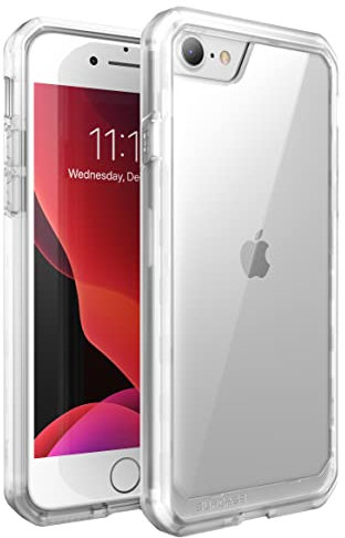 SupCase iPhone SE [Unicorn Beetle Series] Slim Case for Apple iPhone SE 2020 / iPhone 7 2016 / iPhone 8 2017 (Transparent)