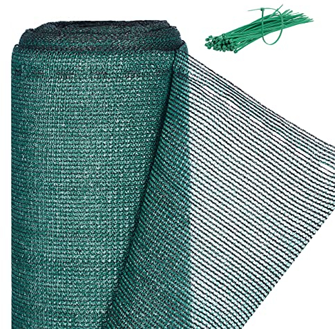 Relaxdays, vert Brise-vue, Paravent pour les clôtures et rambardes, Tissu HDPE, Anti-UV, 1 x 6 mètres, Meter