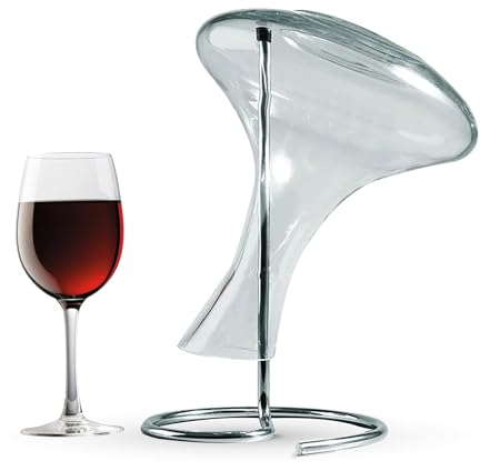 Wine Decanter Drying Stand with Silicone Mat,Multifunctional Wine Decanter Holder,Stainless Steel W ine Decanter Drying Rack Upside Down W ine De Canter Stand Holder,29 X 17 Cm / 11.4 X 6.7 in