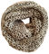 Wollschal Loop XXL ca. 145cm lang Schal handgestrickt khaki mel. dunkeloliv oliv