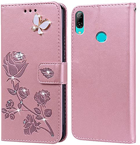 Cover per Huawei P Smart 2019/Honor 10 Lite Custodia,Carta Fessura, Supporto Stand,Silicone TPU,Flip Protettiva Case per Huawei P Smart 2019(6.21)