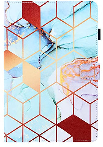 MadBee Tableta Funda para All-New Amazon Fire HD 10 (11th Generation, 2021), Varios Patrones Súper Delgada y Ligera Carcasa con Función de Soporte [Auto-Reposo/Activación] (#I)