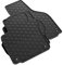 TEXER Gummimatten Wintermatten passend für Volkswagen Golf VI 2008-2013