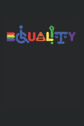 Equality Gay Pride Handicap Feminismus Anti-Rassismus Kalender 2022: Anti-Rassismus Wochenplaner 2022 Geschenk Lustig Anti-Rassismus Bis Ende 2022 1 Woche Pro Seite
