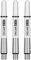 Target Darts Silber Pro Grip Evo Aluminium Dartschäfte Kurz