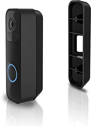 HOLACA Strong Adheasive Wall Plate Wedge Mount for Blink Video Doorbell, VHB Stick On for Blink Doorbell -[Hard ABS Material] (35°)