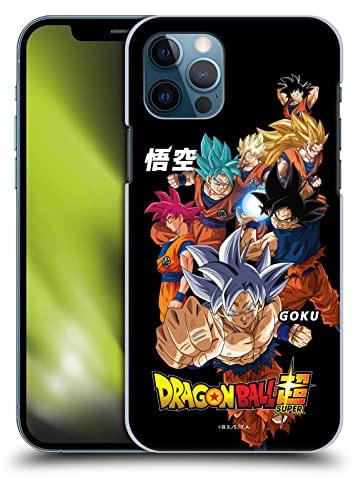 Head Case Designs Officially Licensed Dragon Ball Super Goku Universe Survival Characters Hard Back Case Compatible With Apple iPhone 12 / iPhone 12 Pro