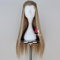 ydound Anime Coser Wig Hobbit Elfe Legolas Cosplay Zubehör Zubehör Halloween Party Gold 75 cm lang geflochten Kunsthaar + kostenlose Perücke
