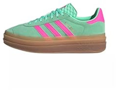 ADIDAS Femme Gazelle Bold W Sneaker, Pulse Mint/Screaming Pink/Gum M2, 40 EU